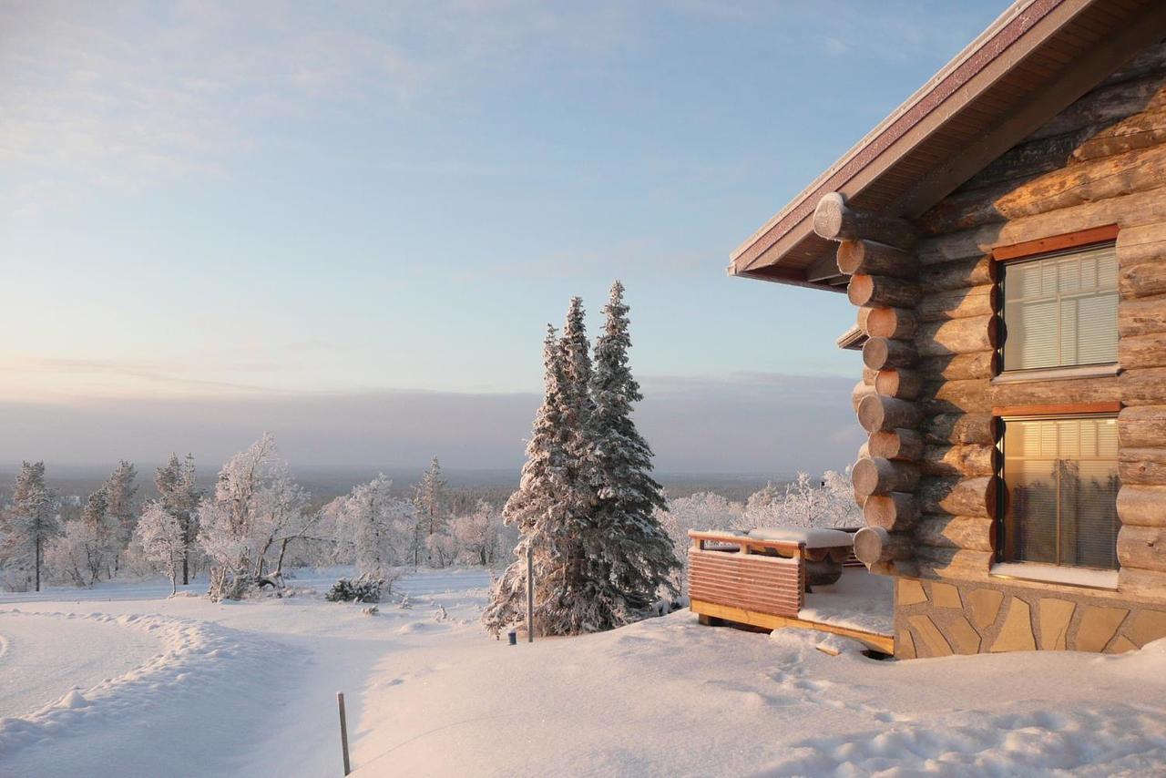 Sielikko Aurora Log Apartments Saariselka Luaran gambar